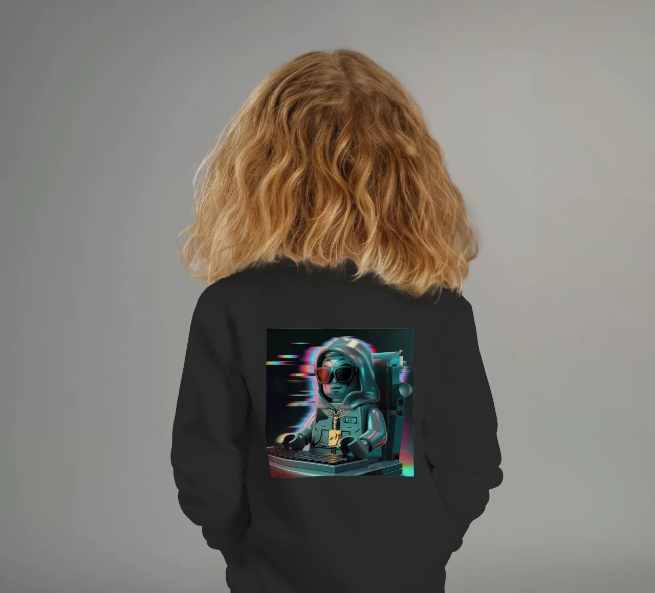 STILE DI VITA LEGO HACKER felpa bambino da dinem