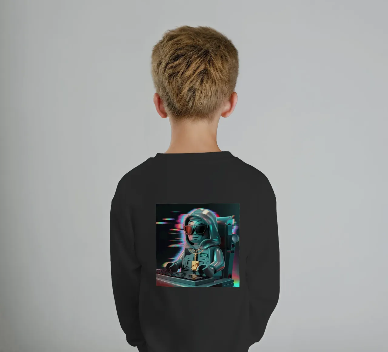 STILE DI VITA LEGO HACKER felpa bambino da dinem