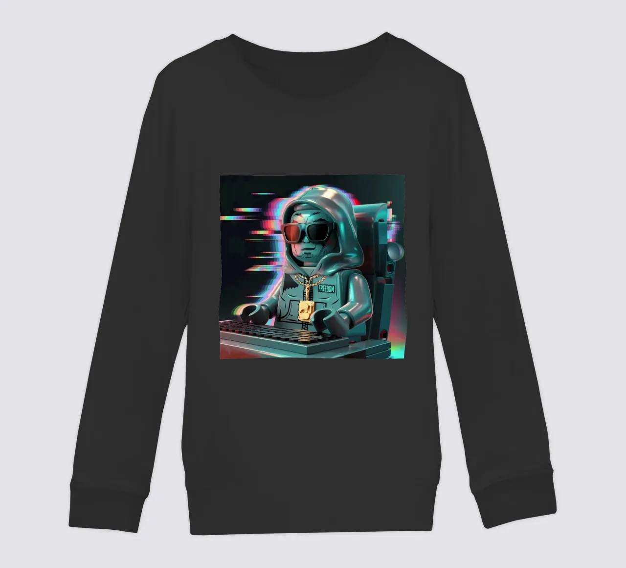 STILE DI VITA LEGO HACKER felpa bambino da dinem