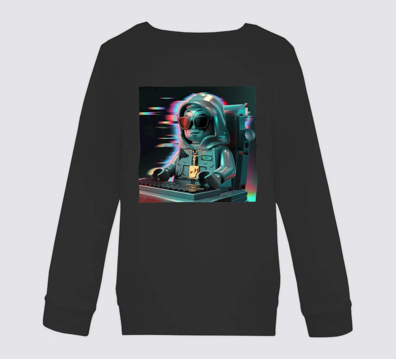 STILE DI VITA LEGO HACKER felpa bambino da dinem