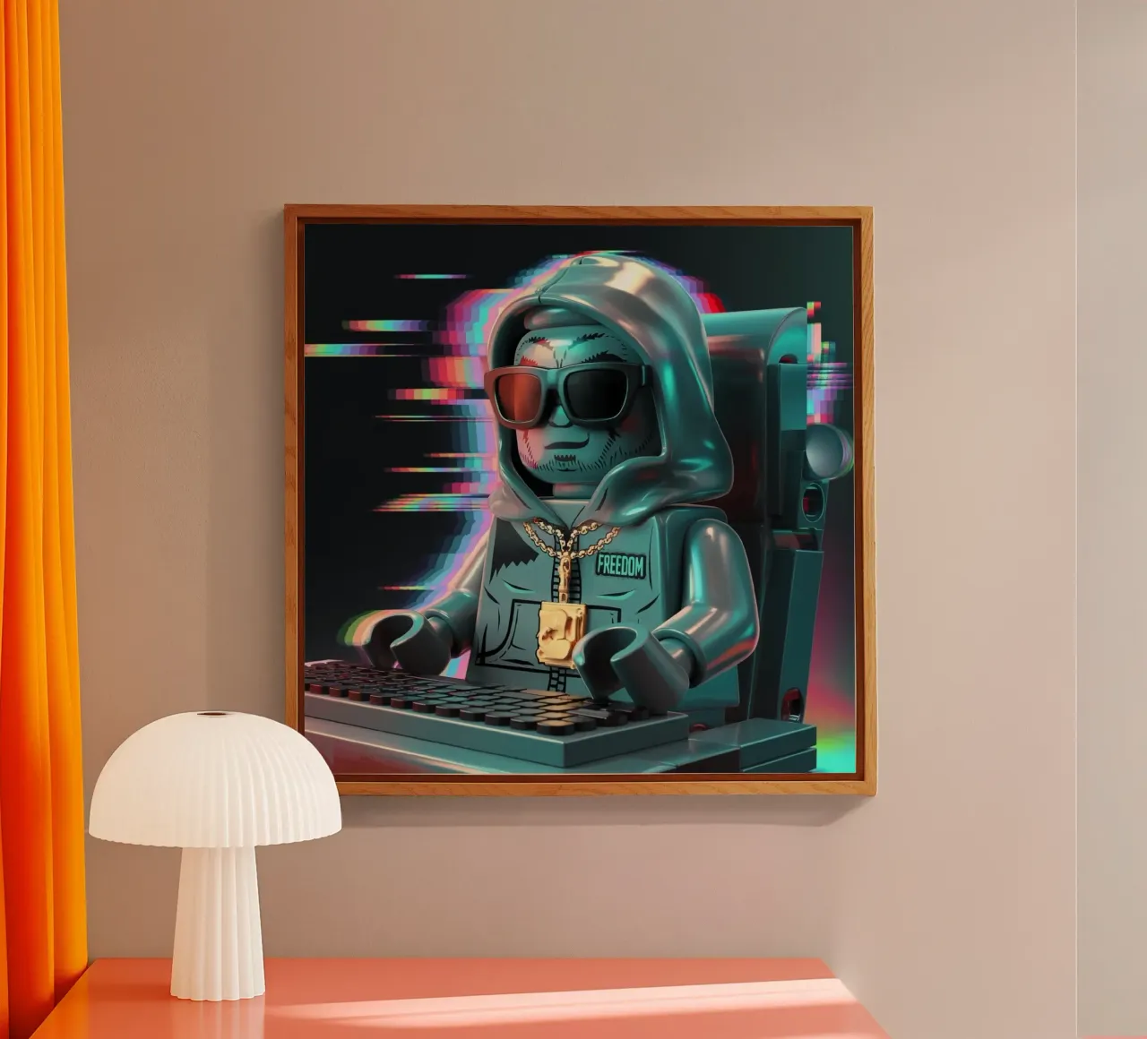 STILE DI VITA LEGO HACKER plexiglass da dinem