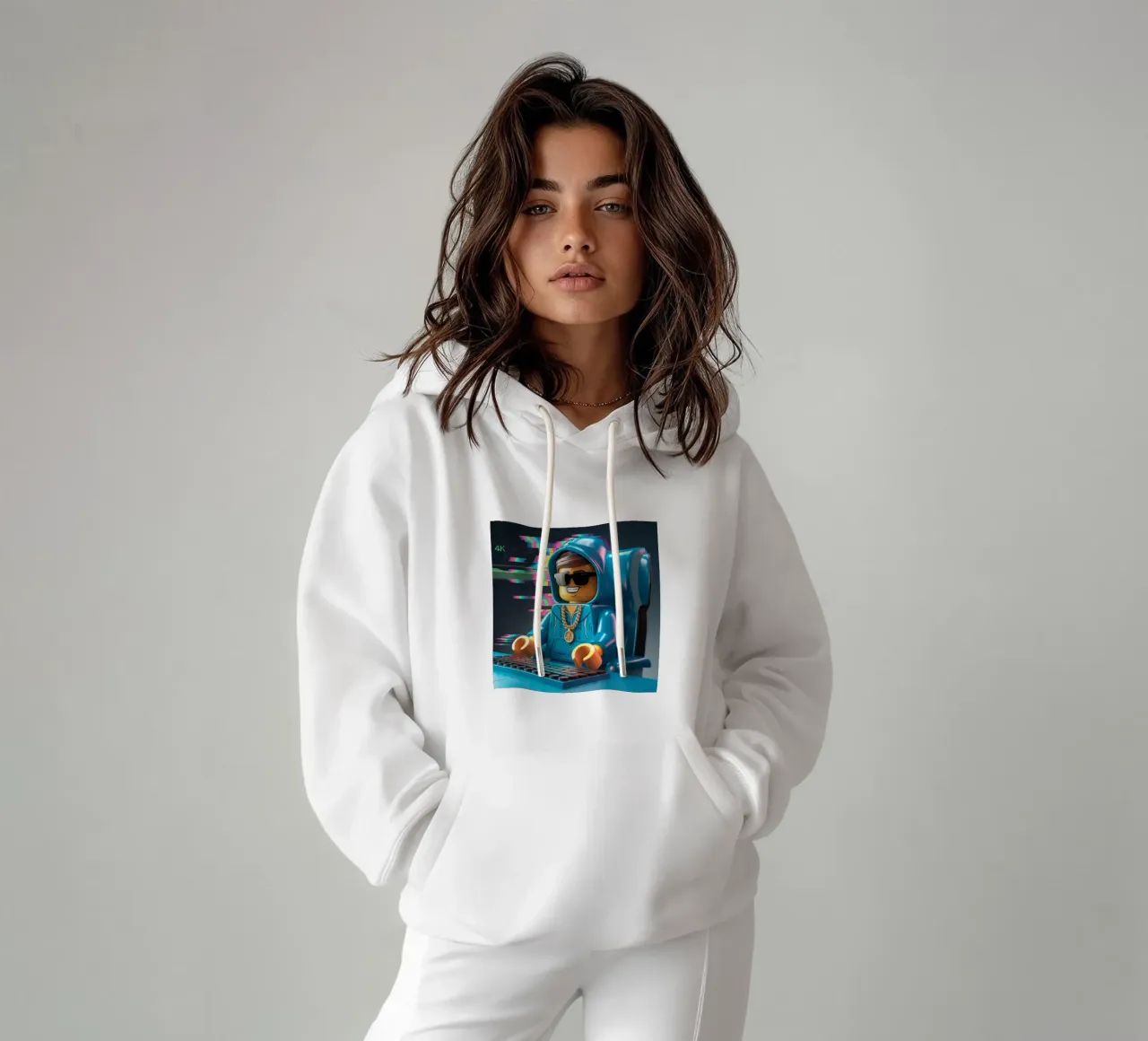 LEGO HACKER LIFESTYLE COOL felpa con cappuccio da dinem