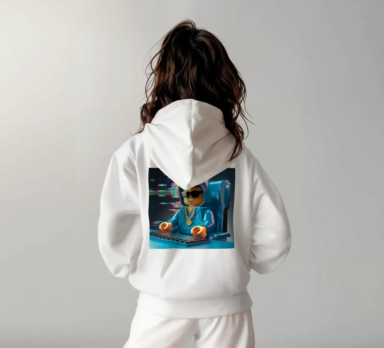 LEGO HACKER LIFESTYLE COOL felpa con cappuccio da dinem