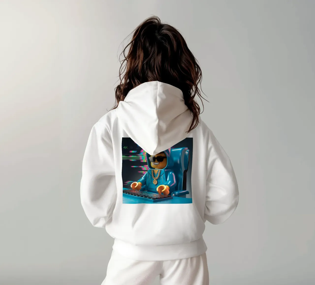 LEGO HACKER LIFESTYLE COOL felpa con cappuccio da dinem