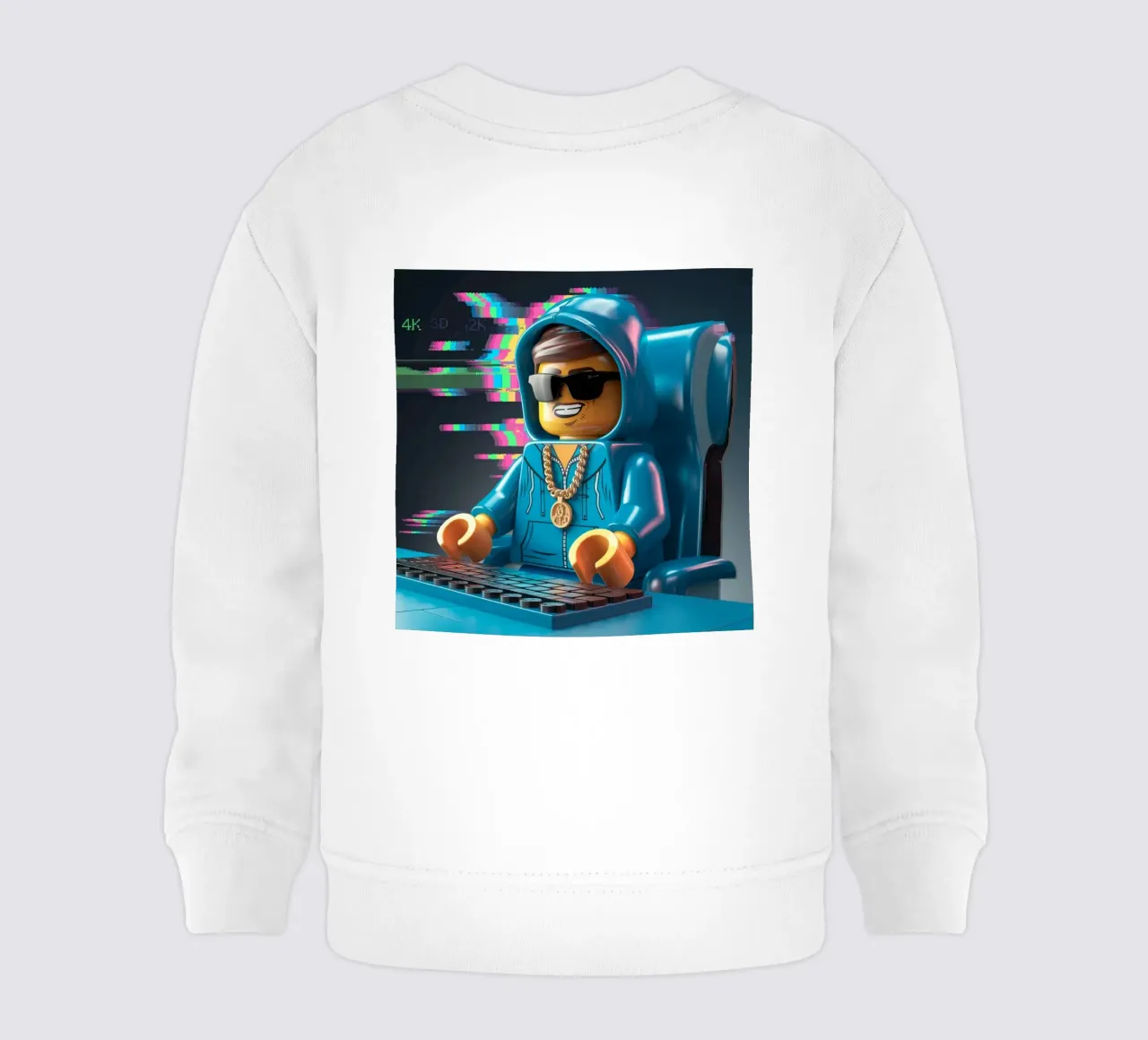 LEGO HACKER LIFESTYLE COOL felpa neonato da dinem