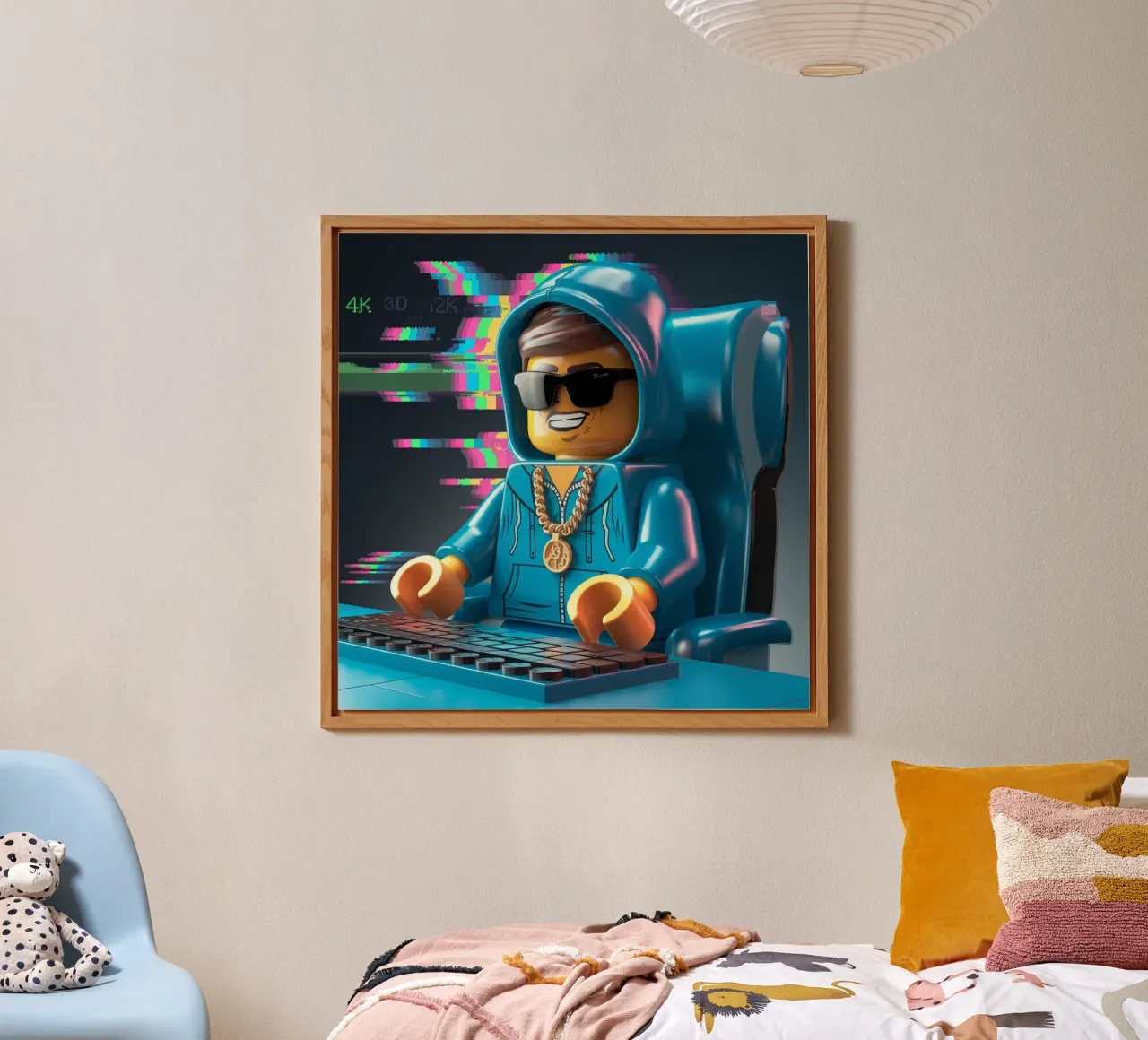 LEGO HACKER LIFESTYLE COOL alluminio dibond da dinem