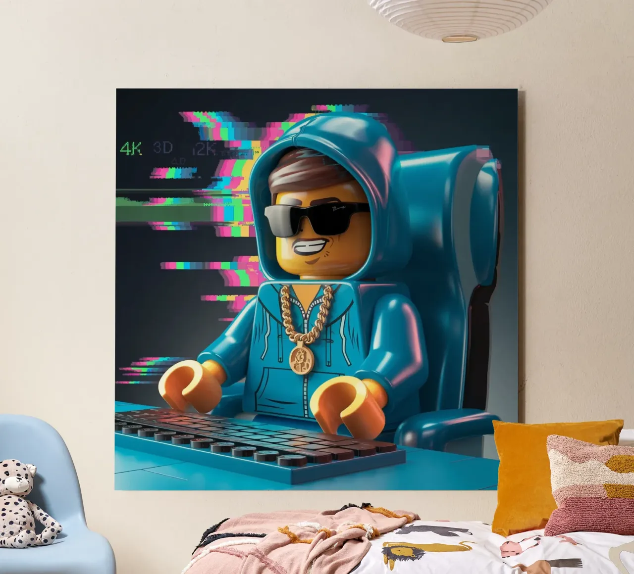 LEGO HACKER LIFESTYLE COOL alluminio dibond da dinem
