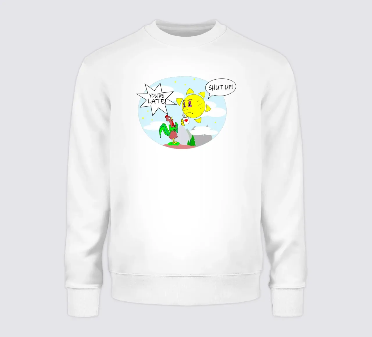 Odio le mattine felpa da sillyindustries