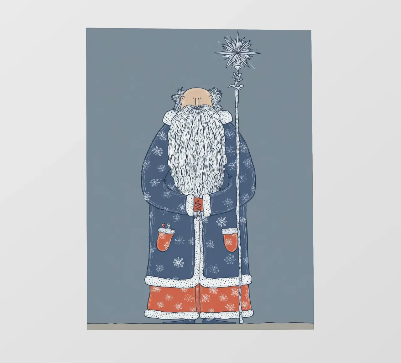 Ded Moroz No.1– Väterchen Frost pellicola backlit da Daschart