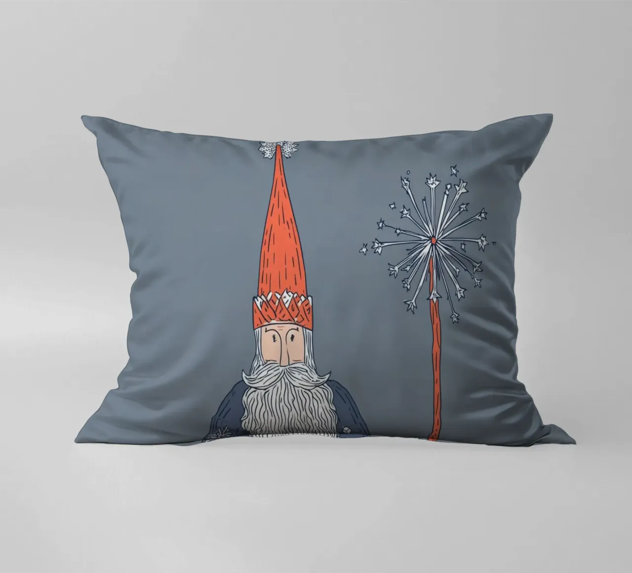 Ded Moroz No. 2 - Väterchen Frost cuscino da Daschart