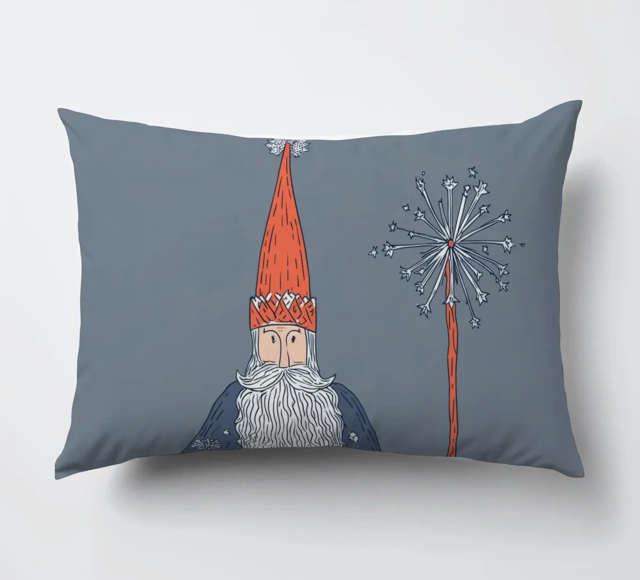 Ded Moroz No. 2 - Väterchen Frost cuscino da Daschart