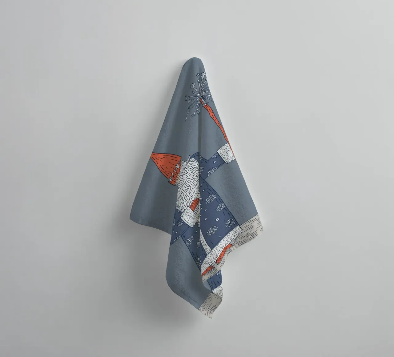 Ded Moroz No. 2 - Väterchen Frost asciugamano da bagno da Daschart