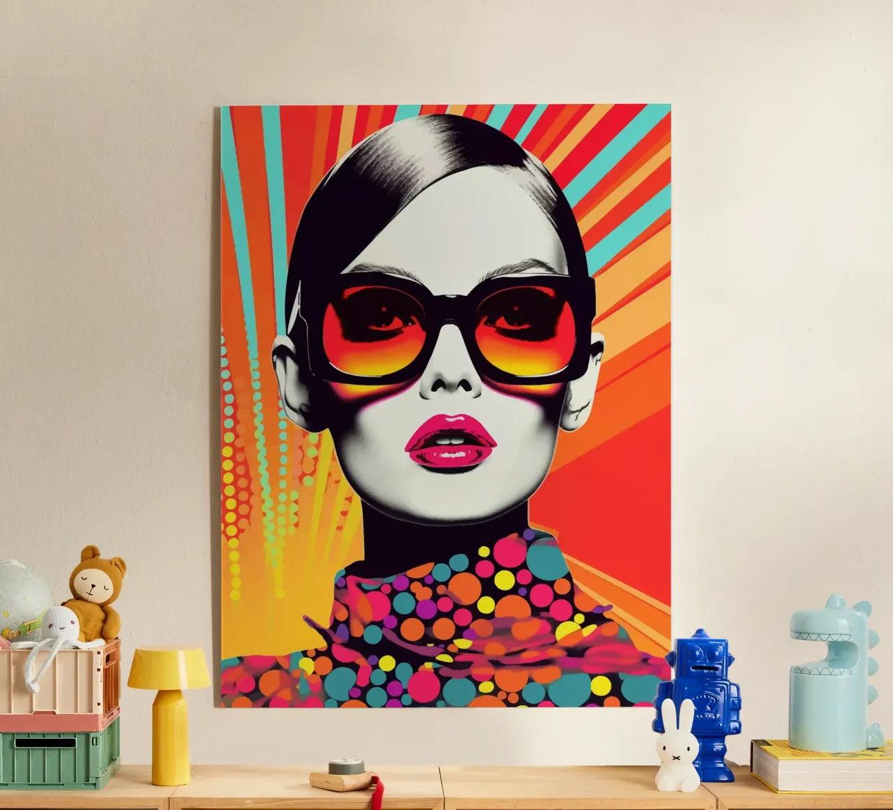 Pop Art plexiglass da Artsy Bessy