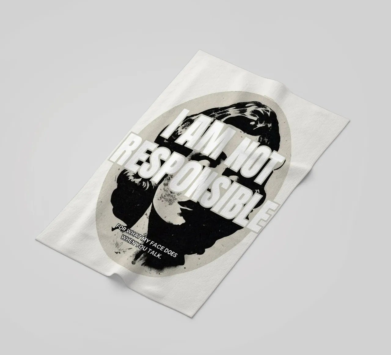 I AM NOT RESPONSIBLE telo mare da BAWA