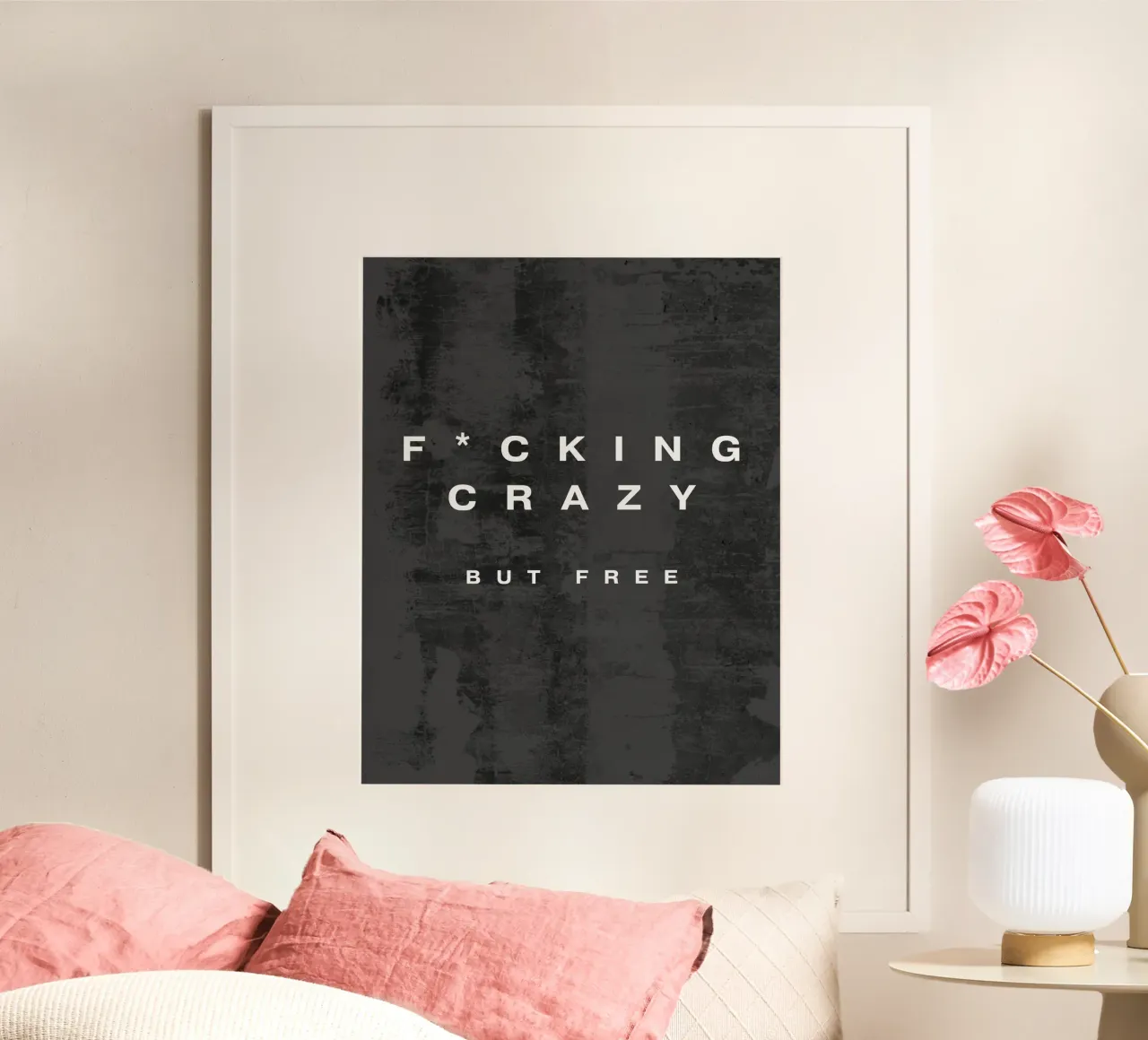 F*CKING CRAZY poster da BAWA
