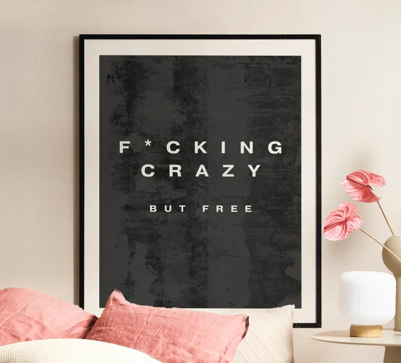 F*CKING CRAZY poster da BAWA