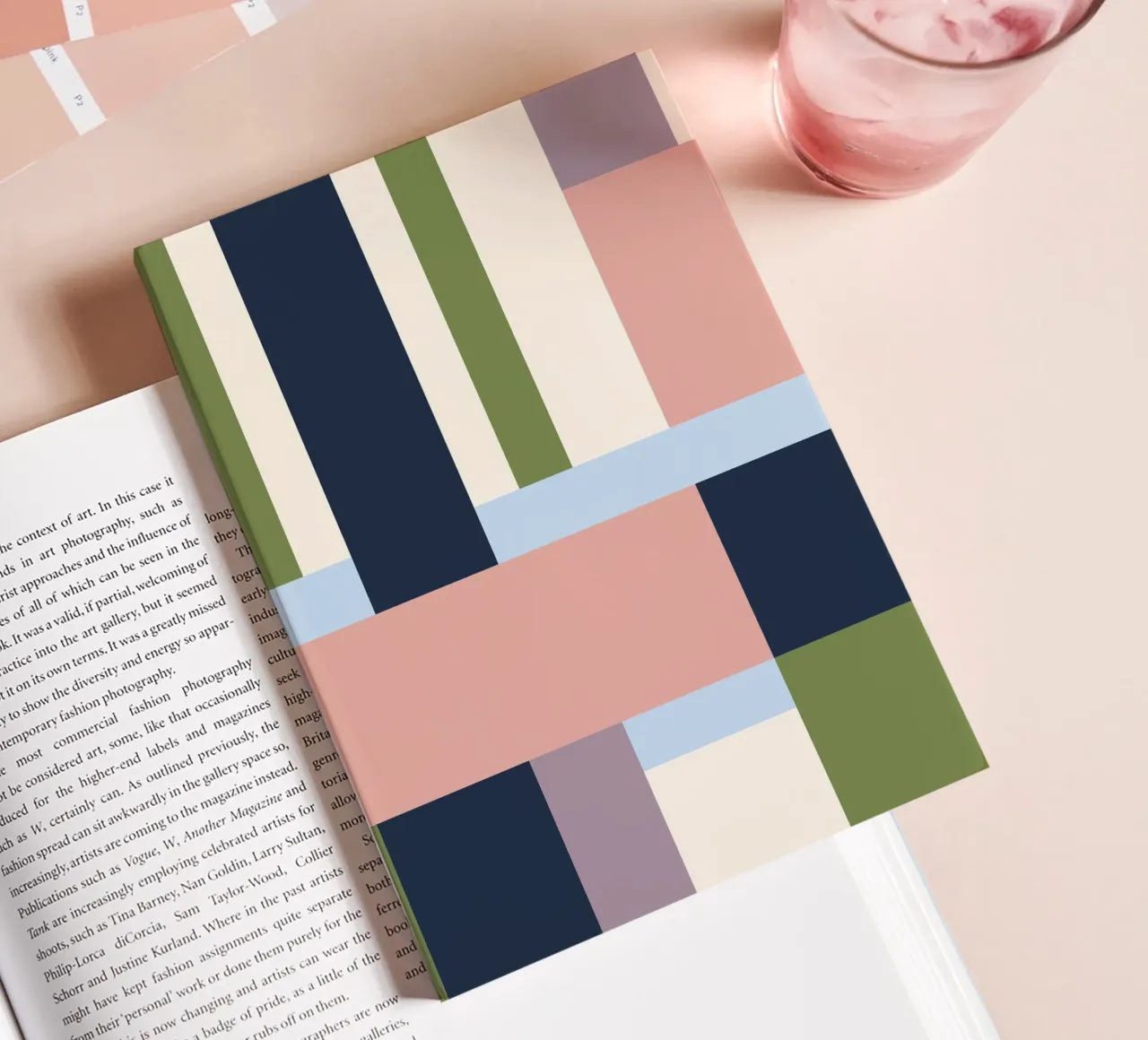 Building Blocks Pattern carnet de notes de Studio Esther Zobel