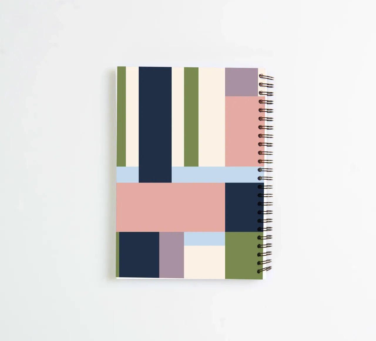 Building Blocks Pattern carnet à spirale de Studio Esther Zobel