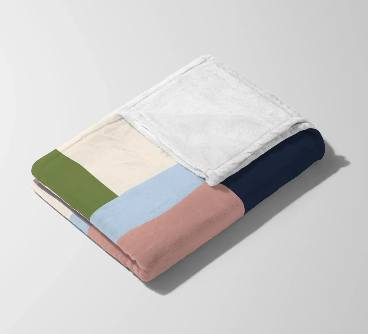 Building Blocks Pattern fleece blanket by Studio Esther Zobel