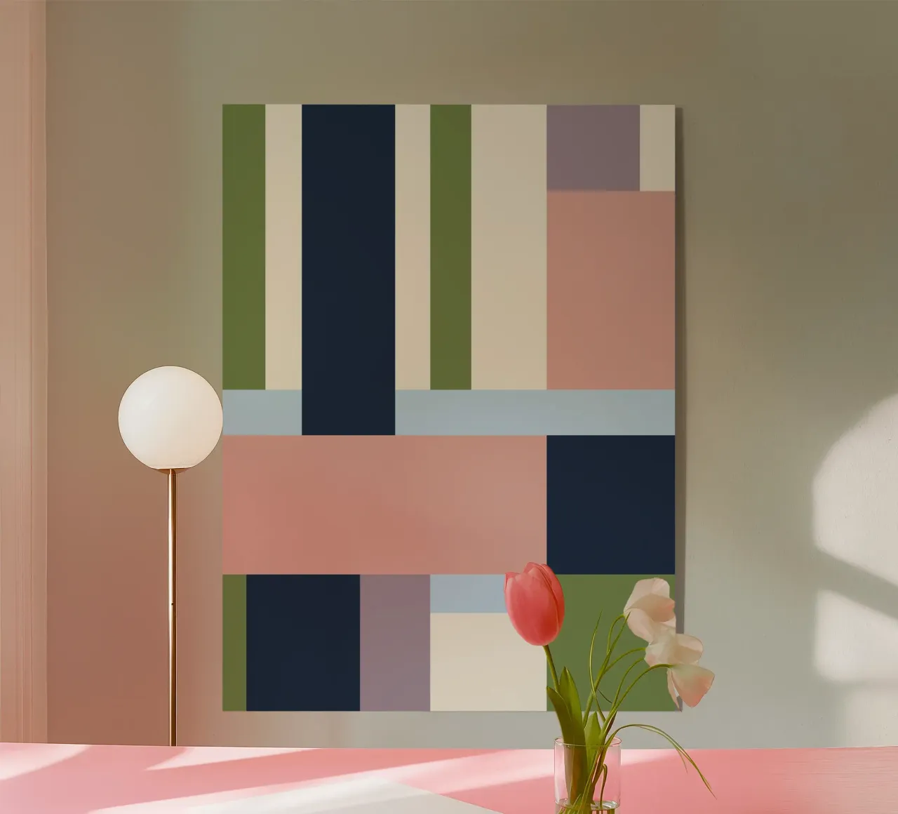 Building Blocks Pattern plexiglas de Studio Esther Zobel