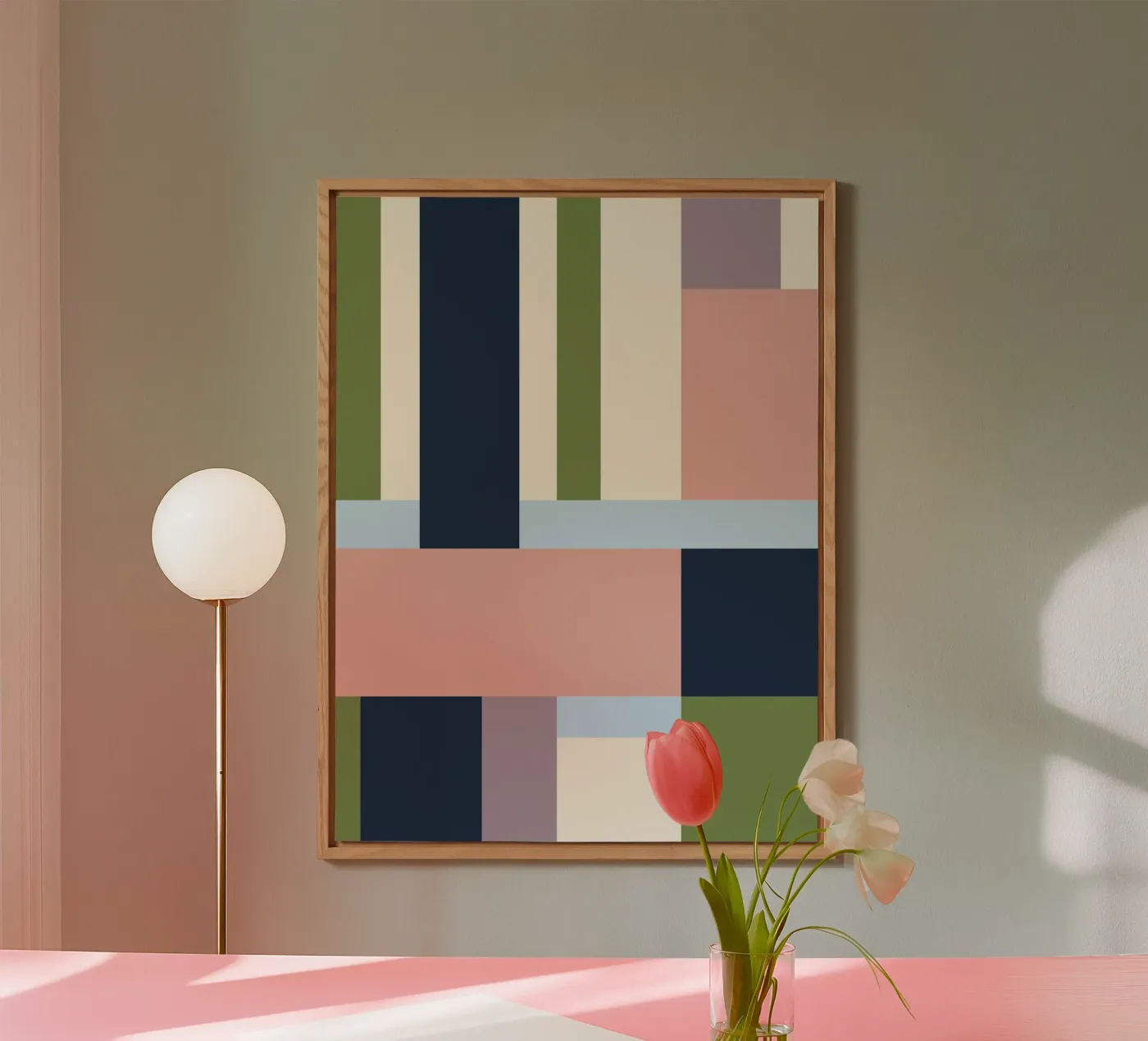 Modern Shapes – Urban Grid forex plate by Studio Esther Zobel