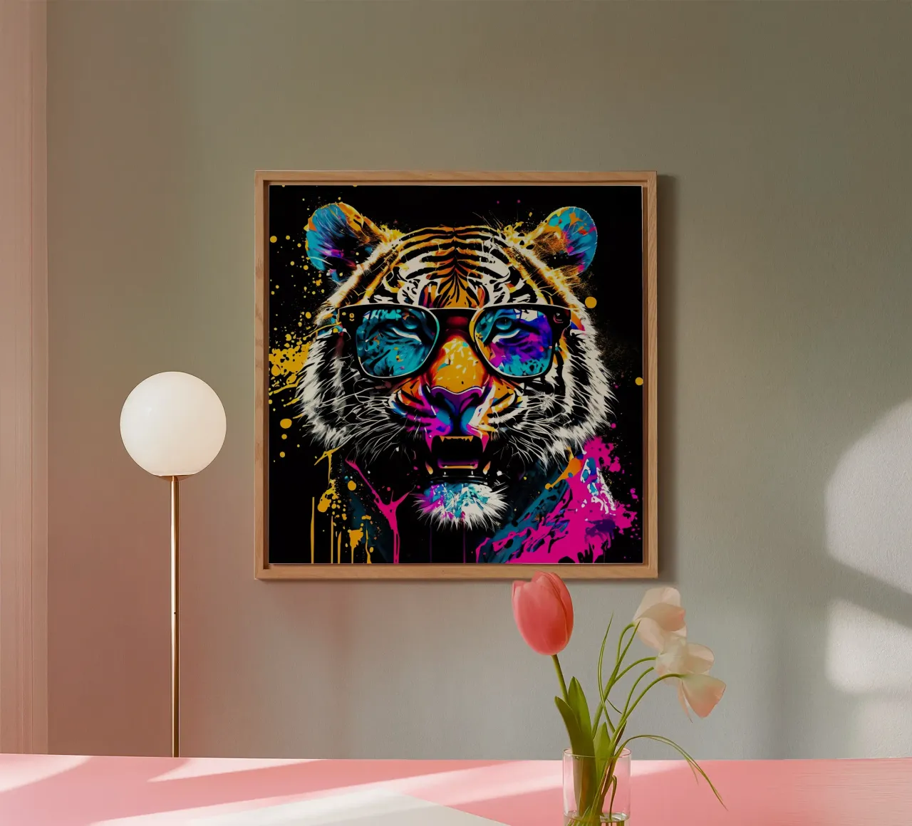 Tiger forex plate by Artsy Bessy