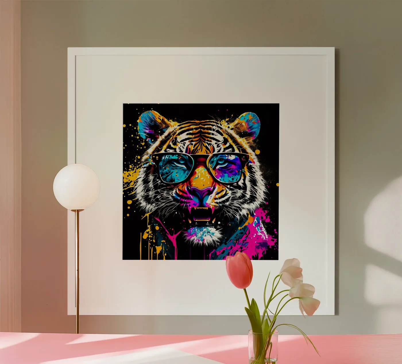 Tiger poster da Artsy Bessy