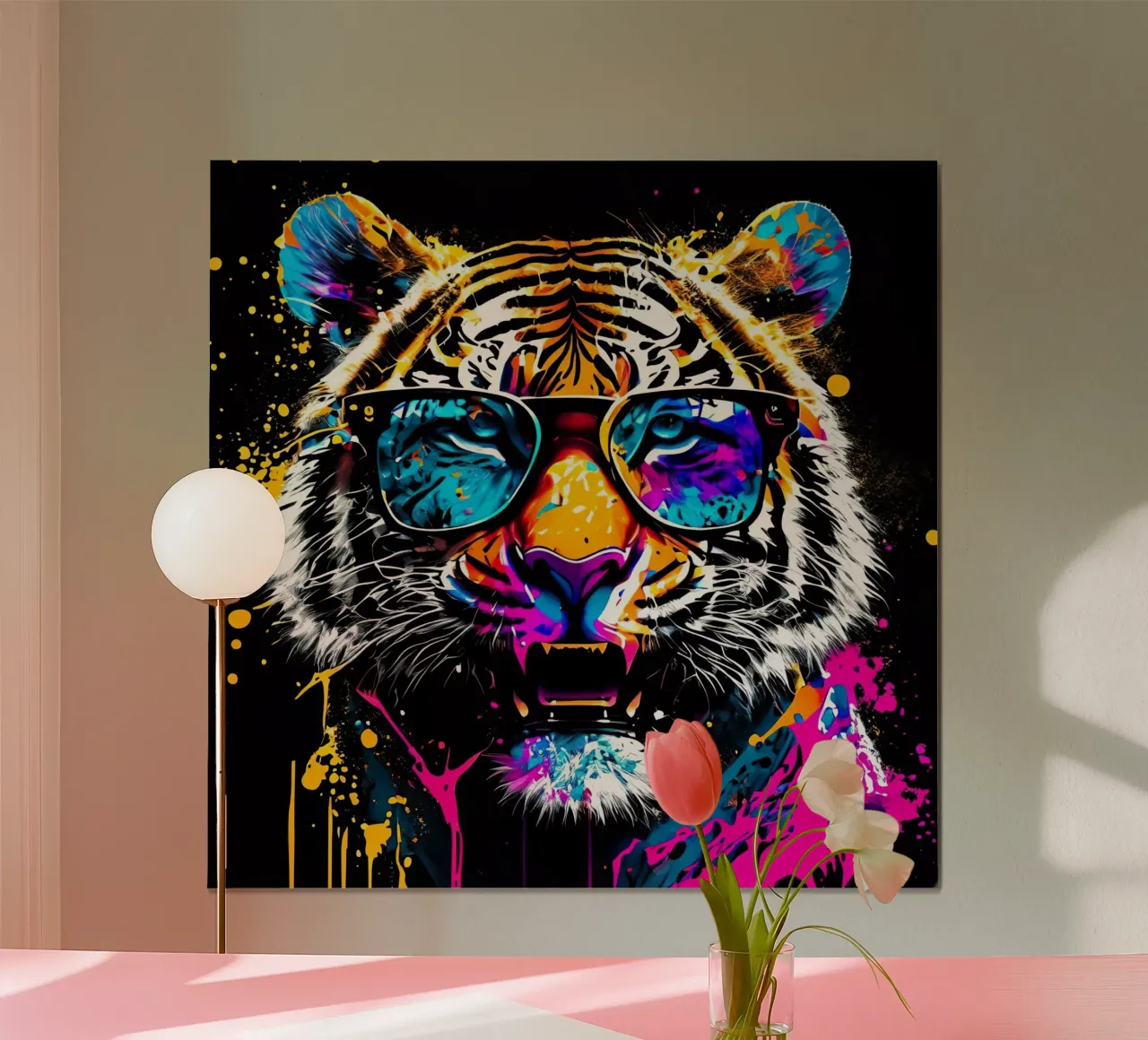 Tiger poster da Artsy Bessy