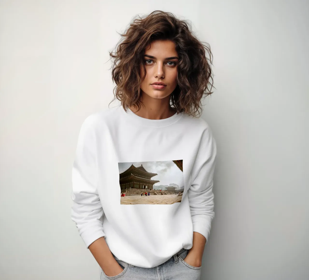 Palazzo Gyeongbokgung a Seul, Corea del Sud felpa da mbgraphx2