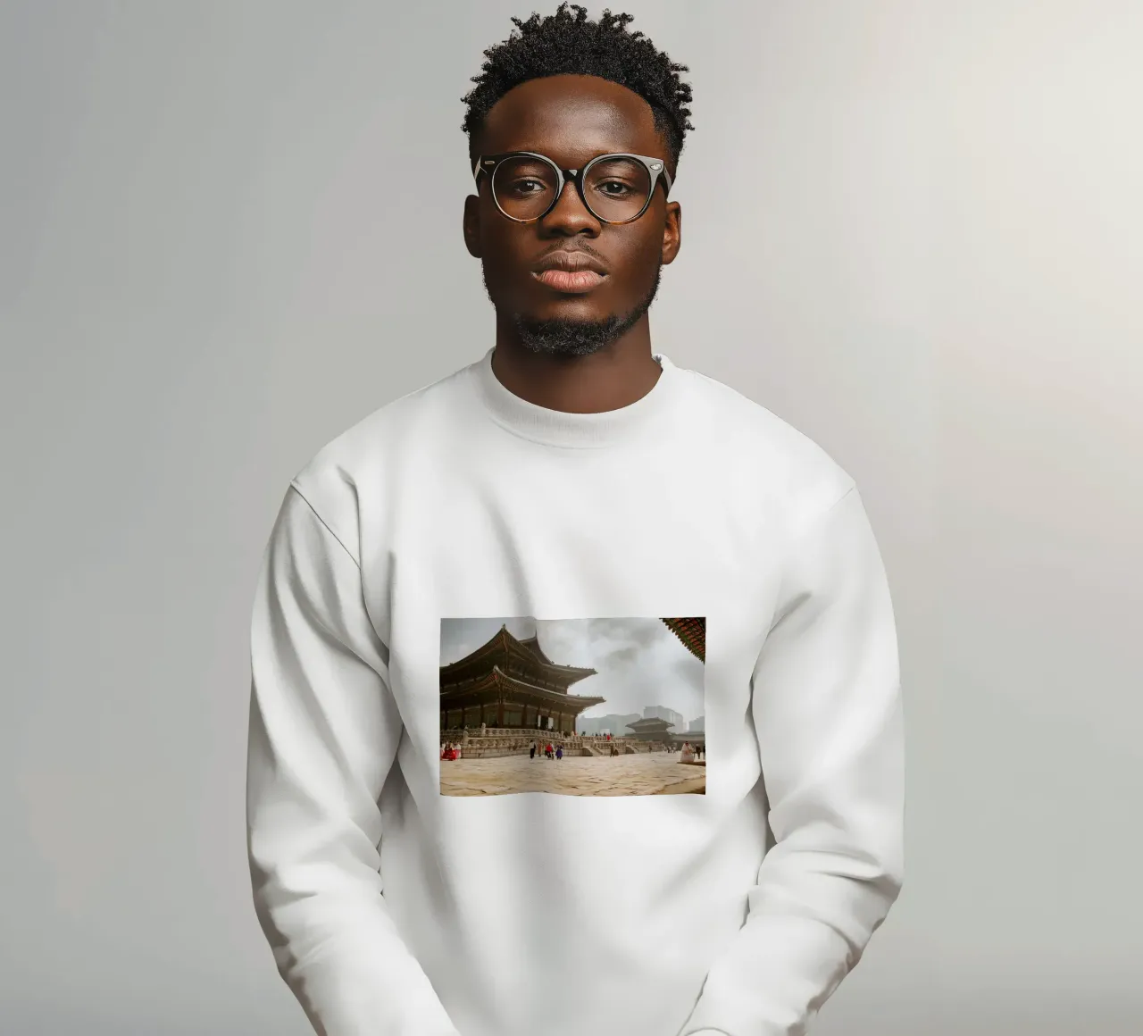 Palazzo Gyeongbokgung a Seul, Corea del Sud felpa da mbgraphx2