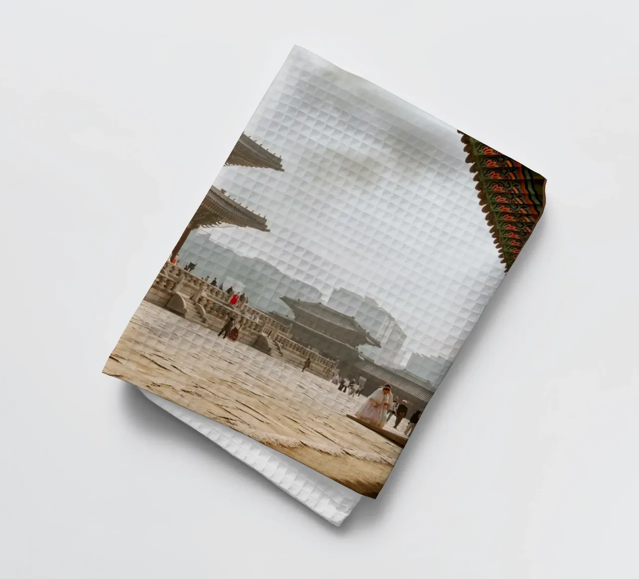 Palazzo Gyeongbokgung a Seul, Corea del Sud canovaccio da cucina da mbgraphx2