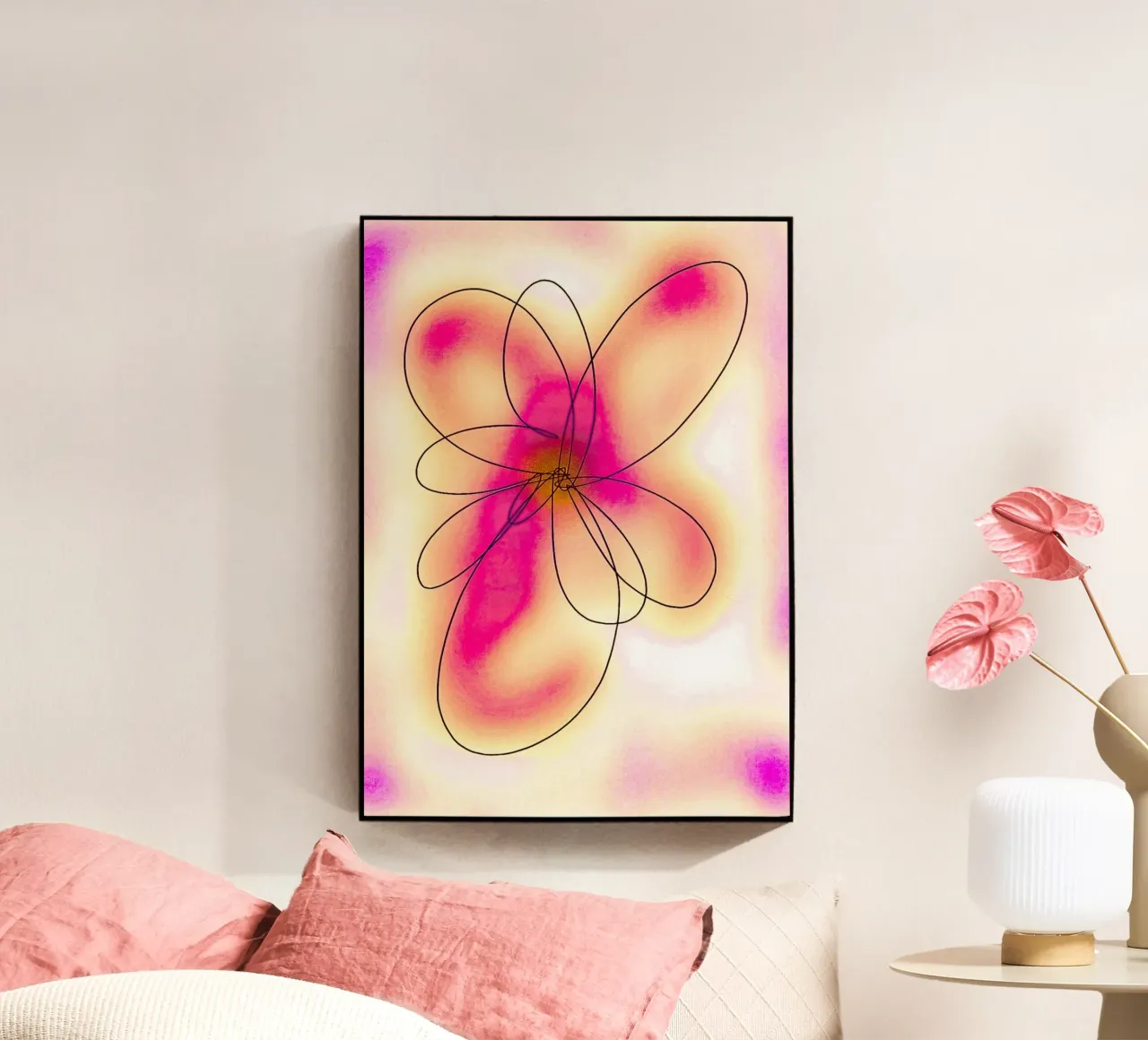 L'aura di un fiore plexiglass da Nomi Morina