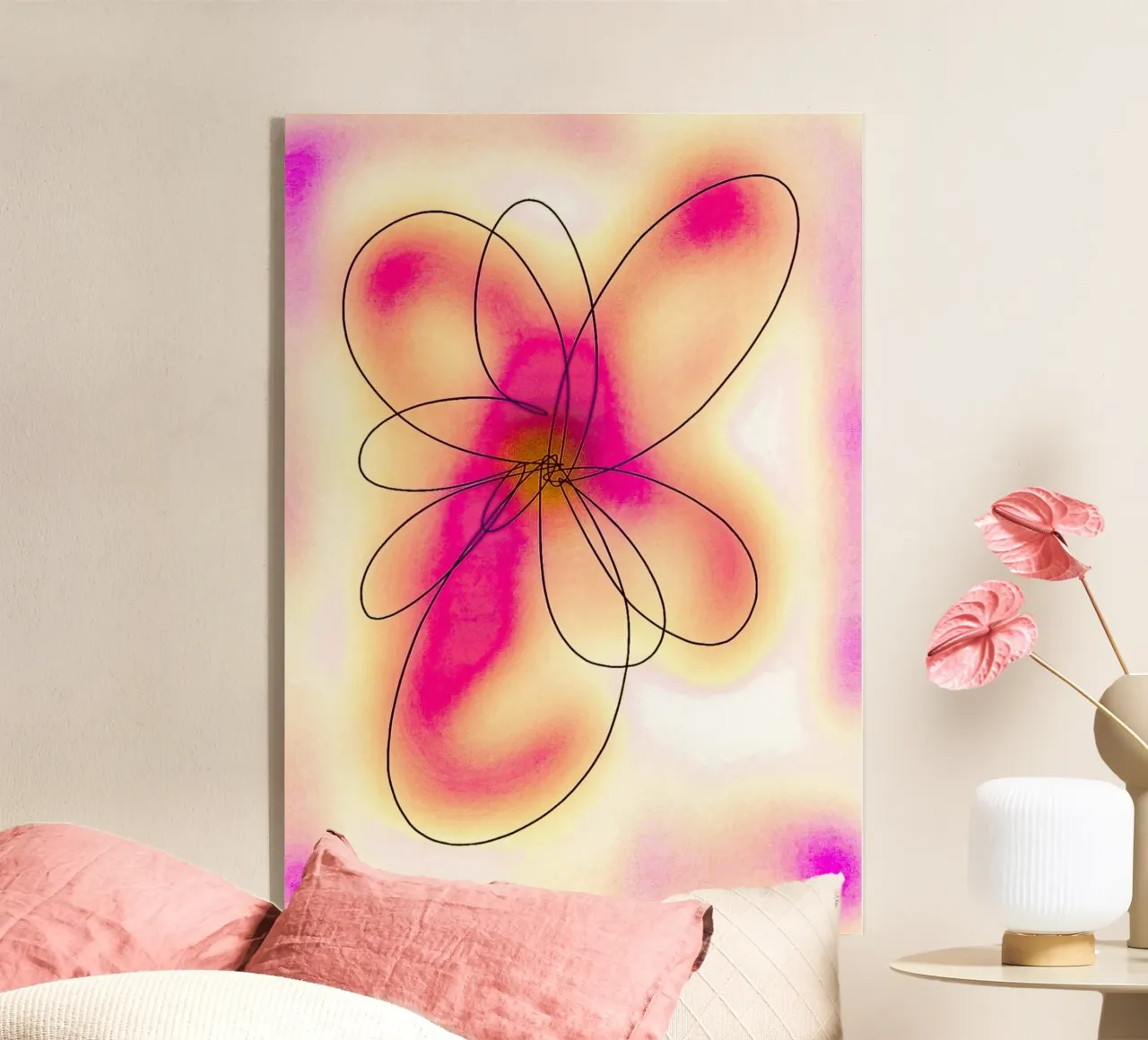 L'aura di un fiore plexiglass da Nomi Morina