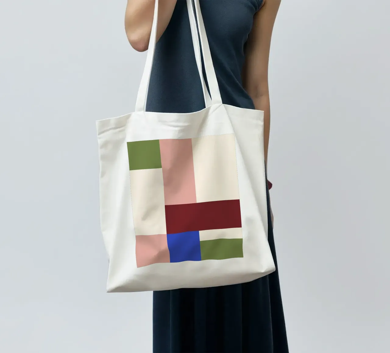 Building Blocks borsa in juta da Studio Esther Zobel