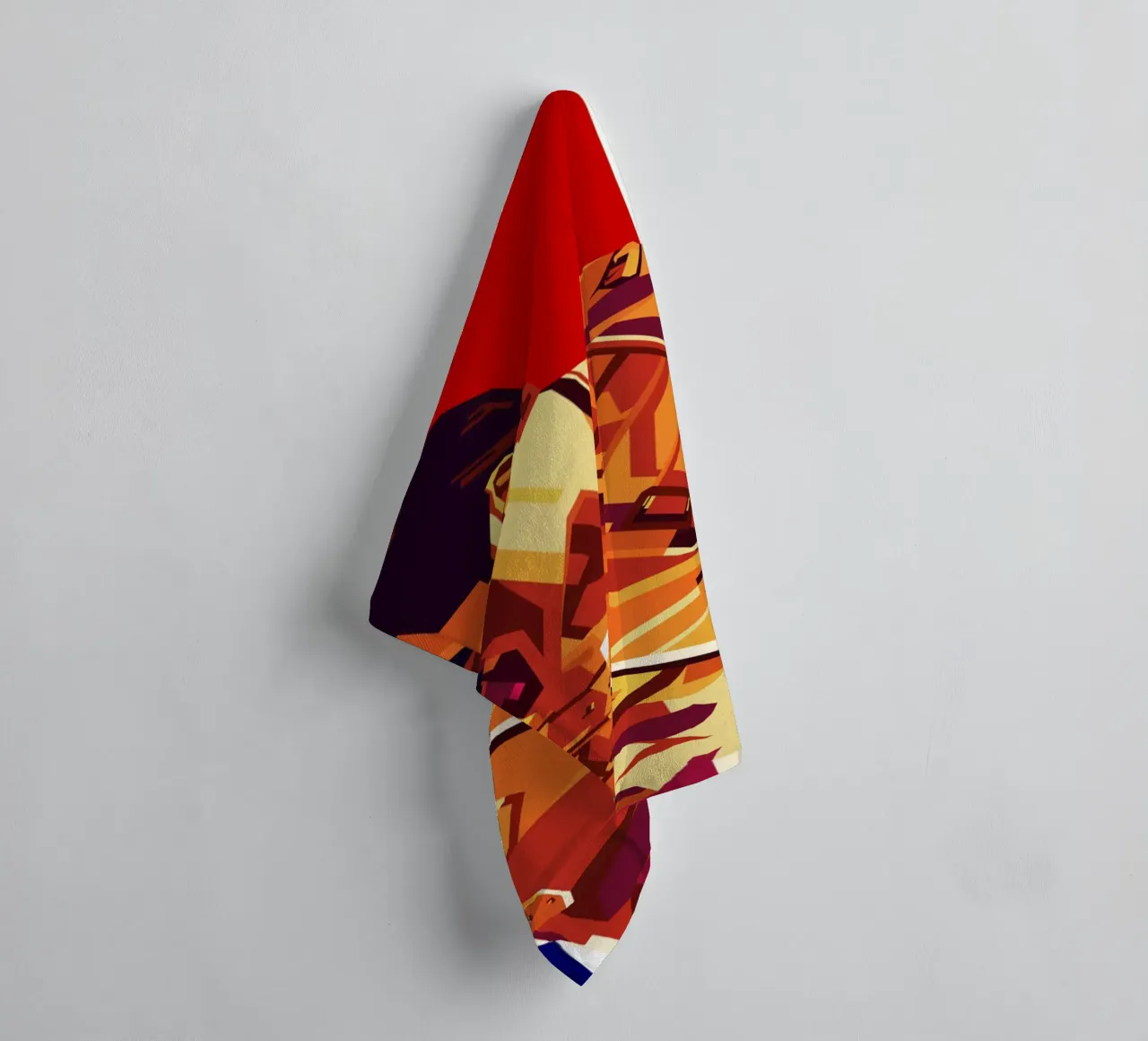 Freddie Mercury Style Popart WPAP asciugamano da bagno da KP Artwork