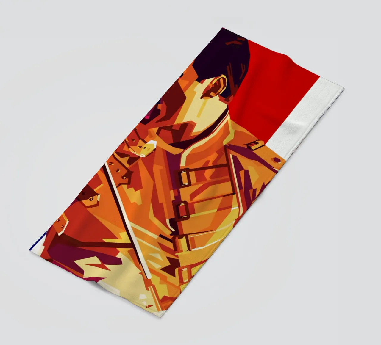 Freddie Mercury Style Popart WPAP telo mare da KP Artwork