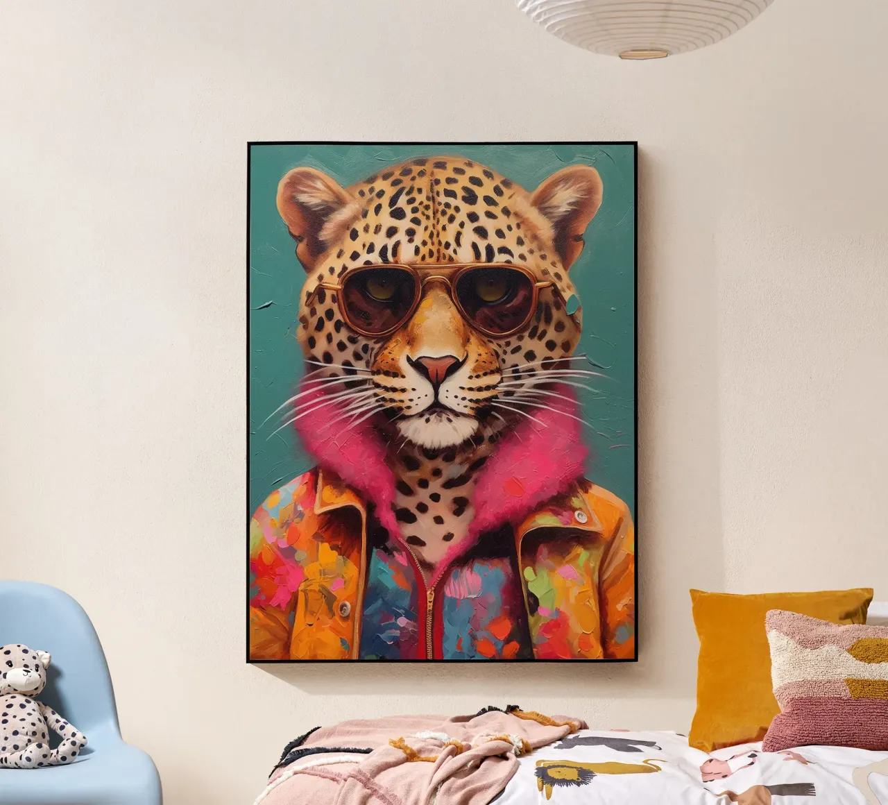 Cheetah plexiglass da Artsy Bessy