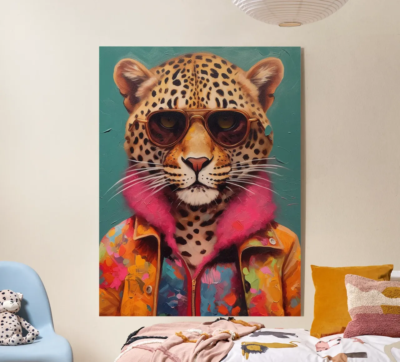 Cheetah plexiglass da Artsy Bessy