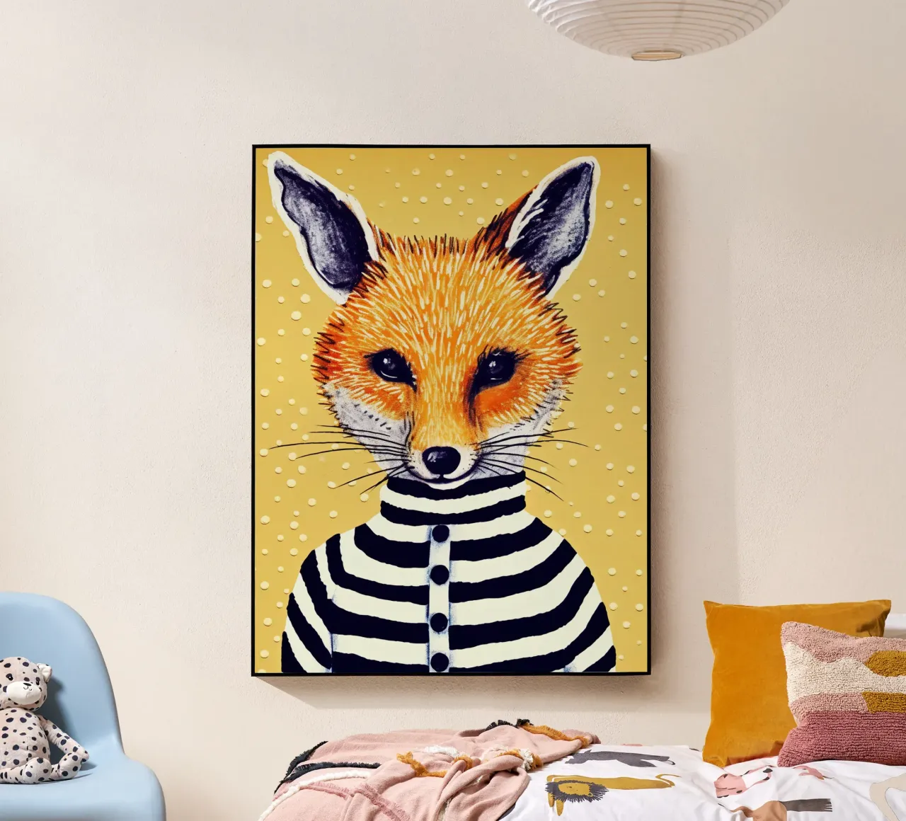 Fox plexiglass da Artsy Bessy