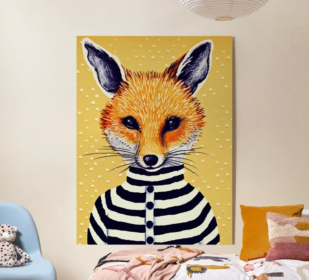 Fox plexiglass da Artsy Bessy