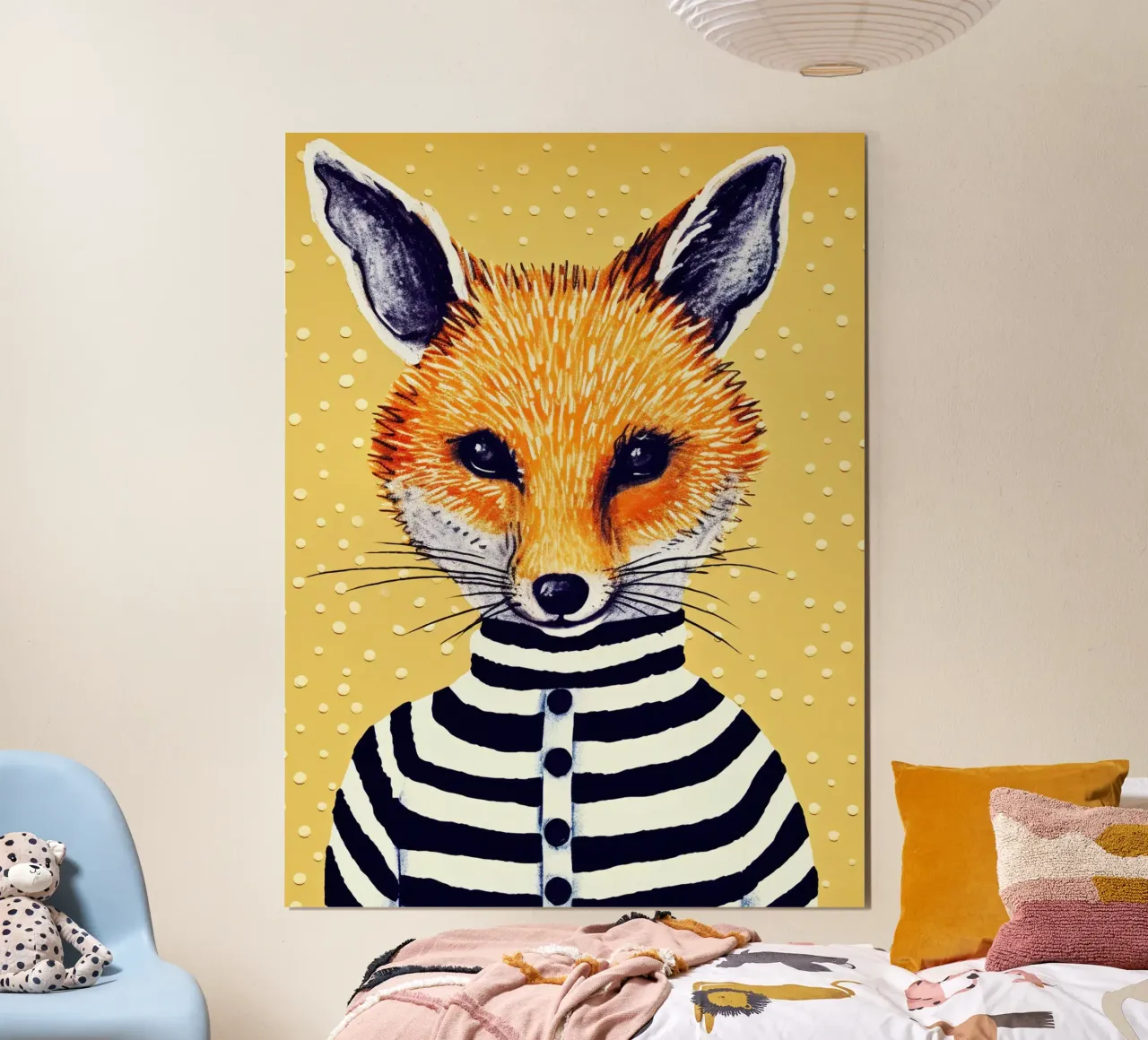 Fox poster da Artsy Bessy