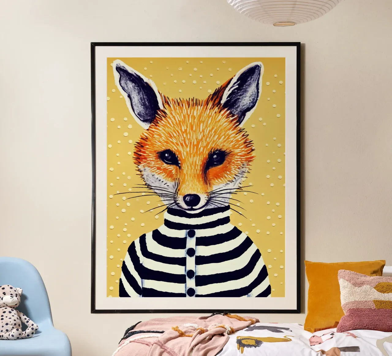 Fox poster da Artsy Bessy