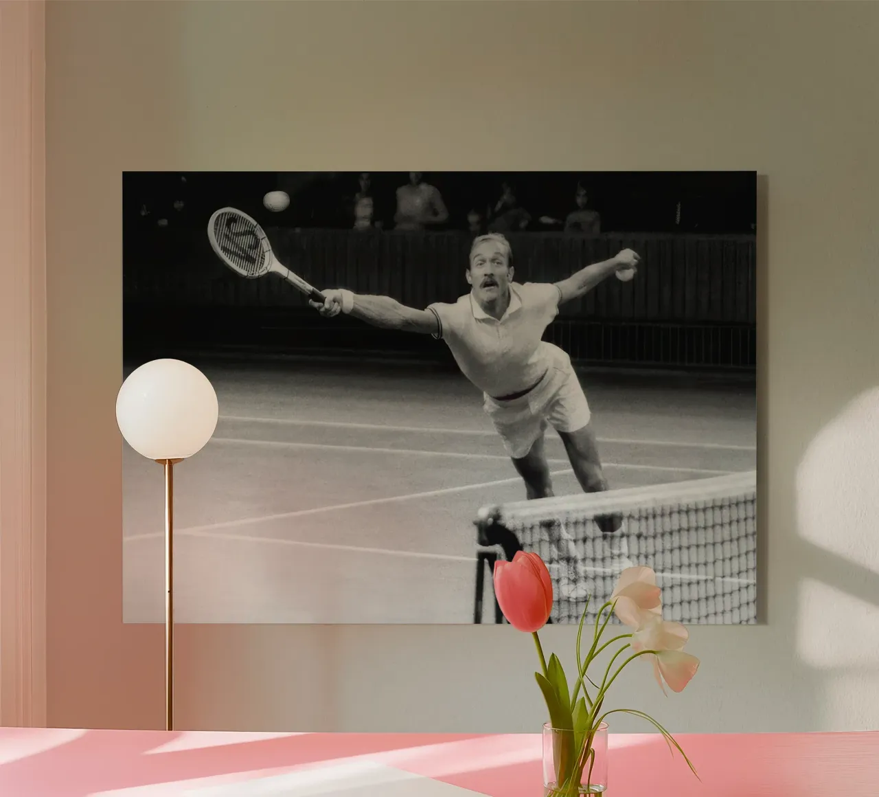 Stan Smith (1980) product.type.acrylglas common.byCreator BLACK WITH WHITE