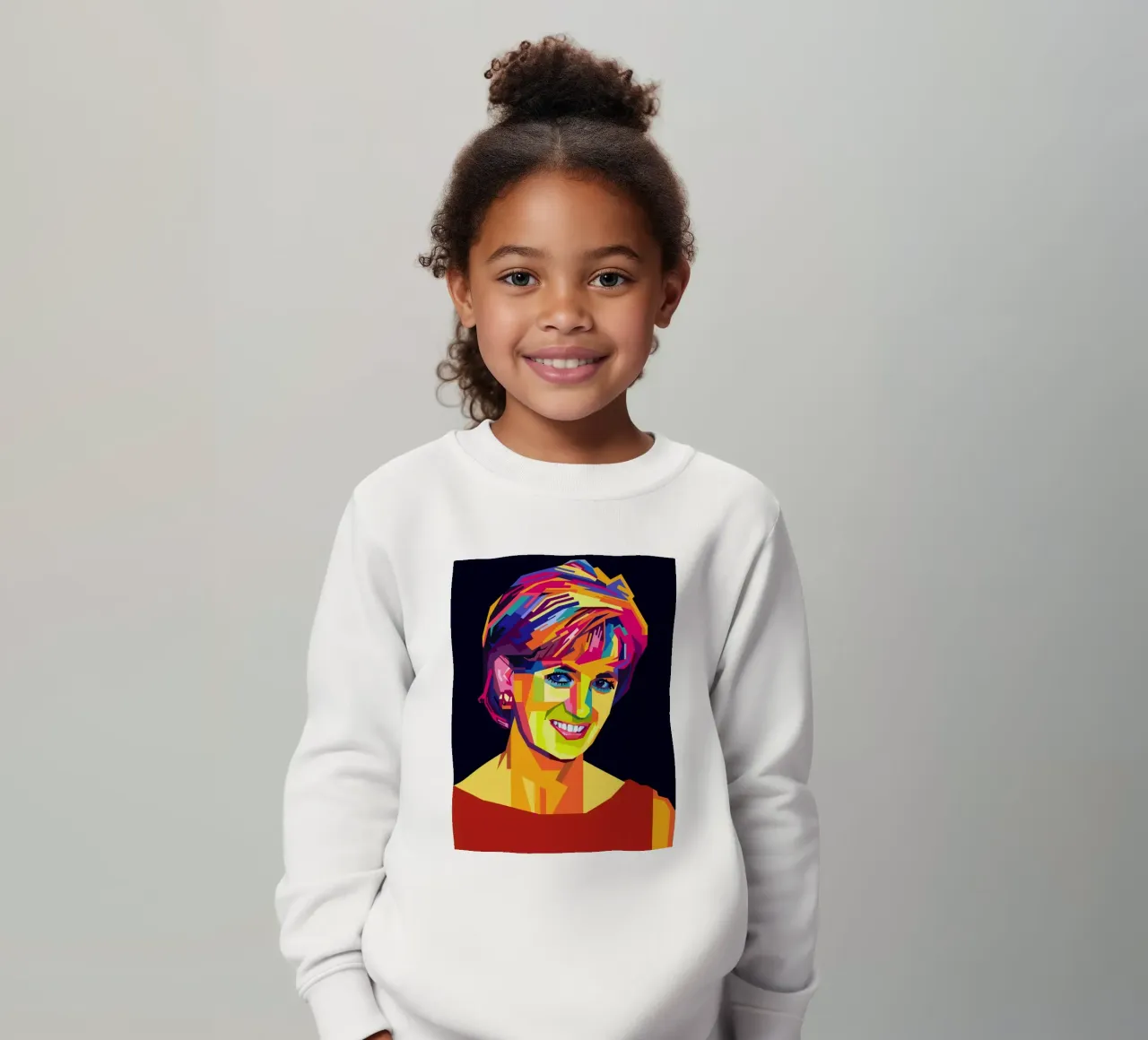 Diana Popart WPAP felpa bambino da KP Artwork