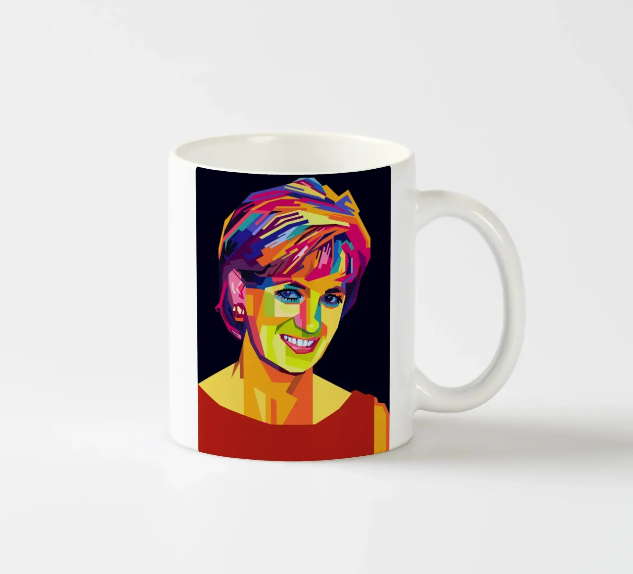 Diana Popart WPAP tazza in ceramica da KP Artwork