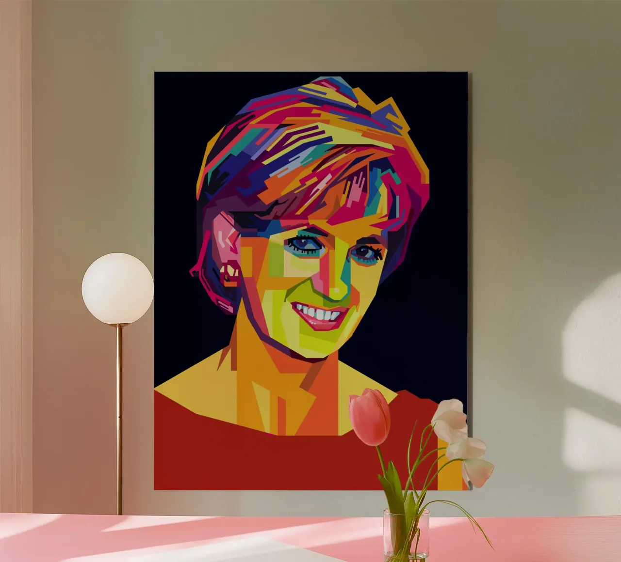 Diana Popart WPAP alluminio dibond da KP Artwork