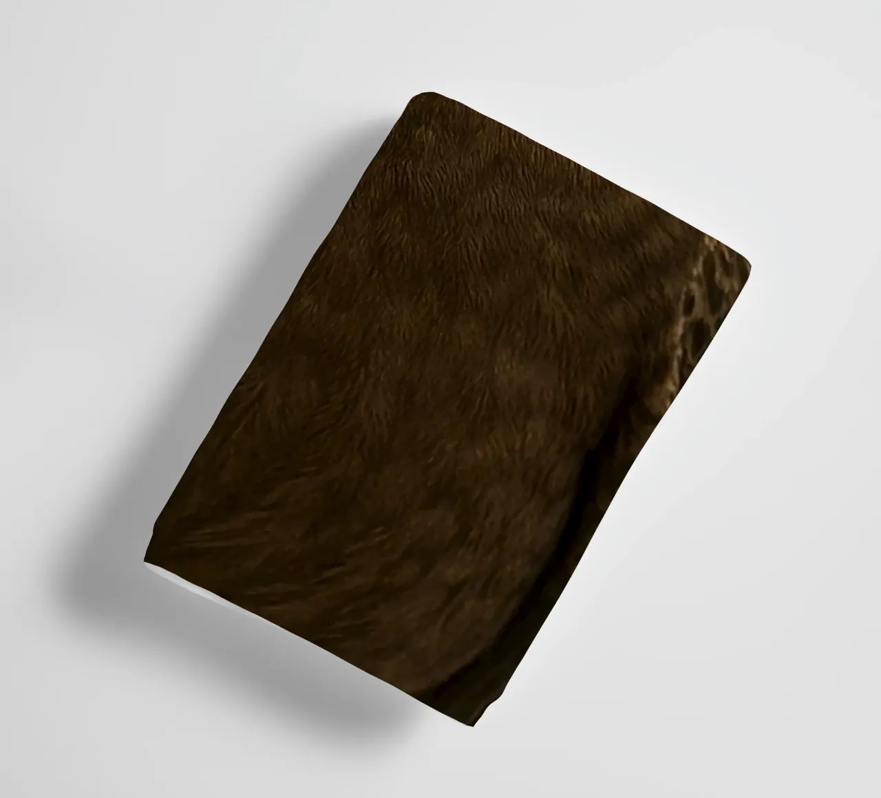 Swift Bird Portrait – Minimalist Nature Art Print towel by Happy Wild Prints