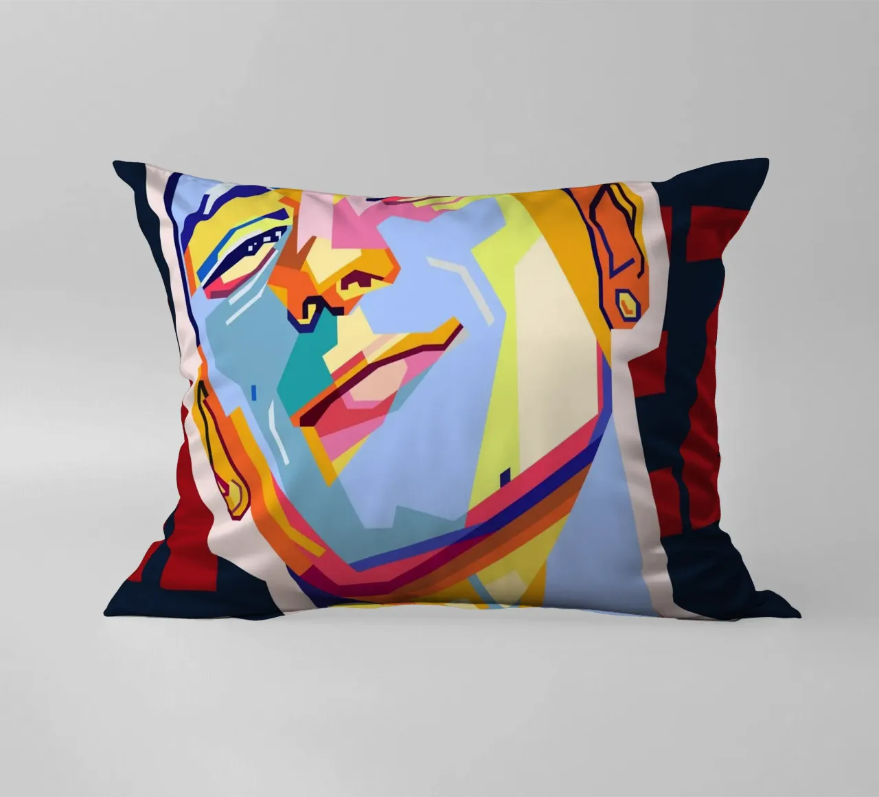 Darwin Núñez Style WPAP cuscino da KP Artwork