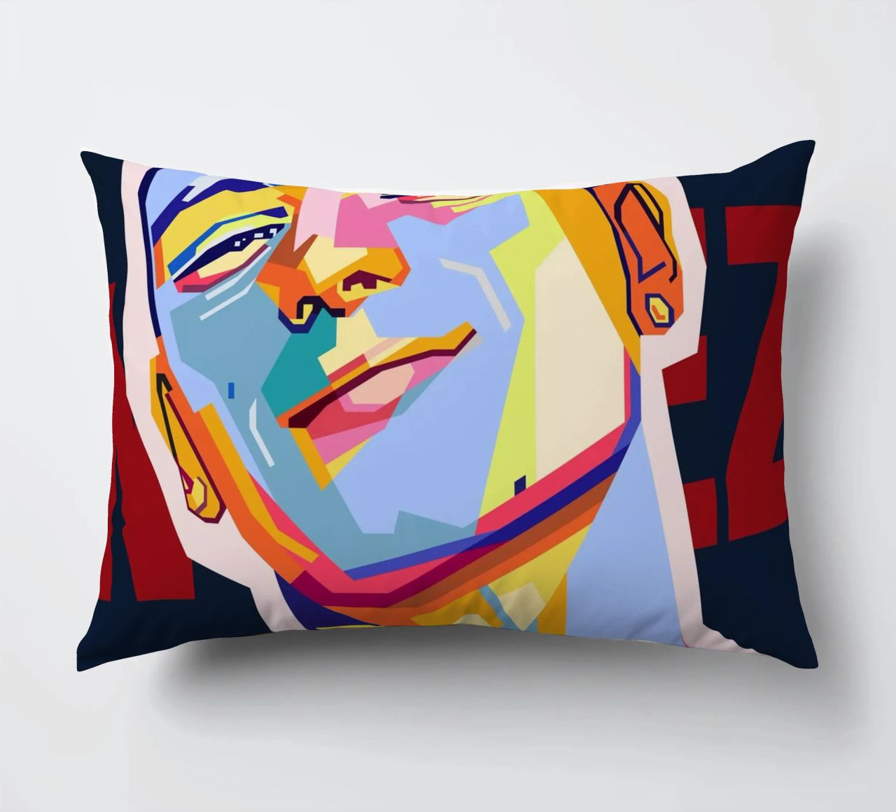 Darwin Núñez Style WPAP cuscino da KP Artwork