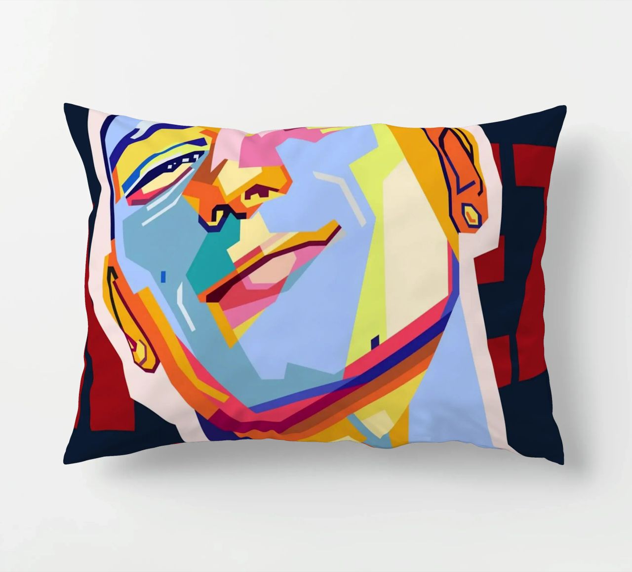 Darwin Núñez Style WPAP cuscino da KP Artwork